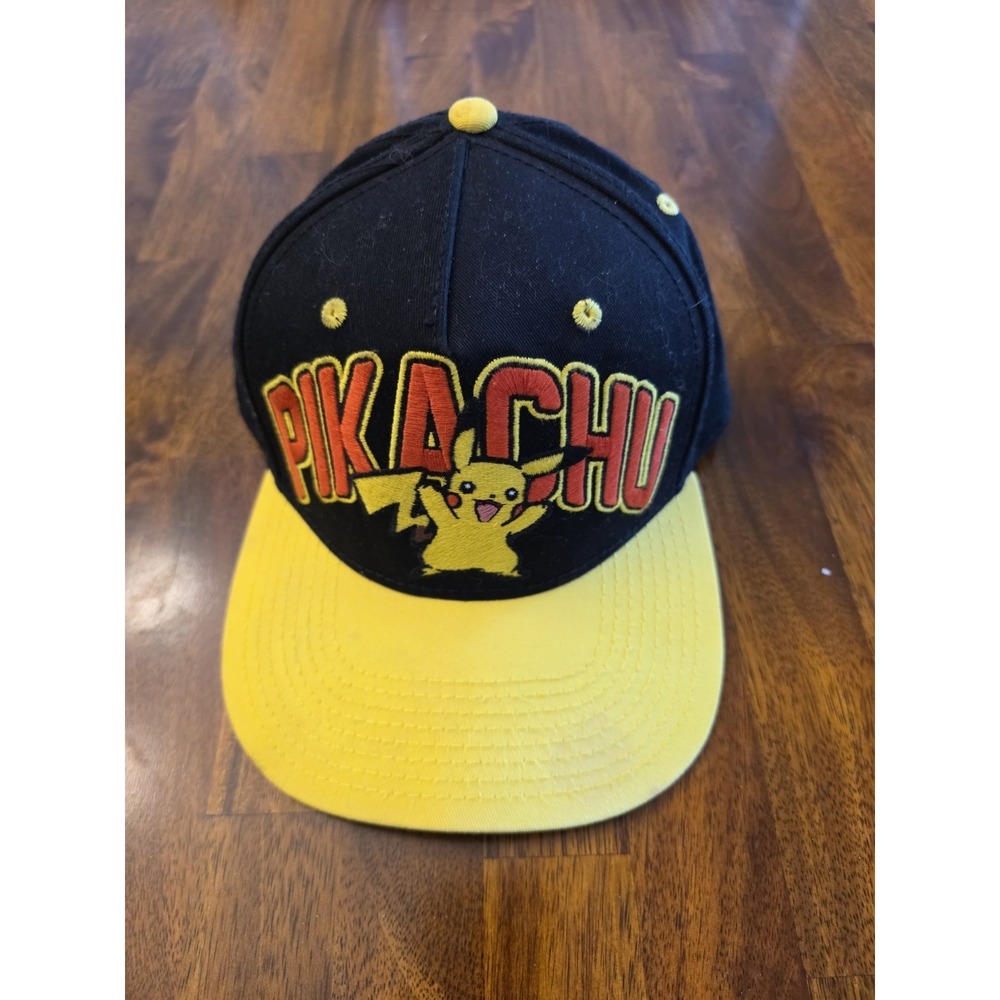 Pokemon Pikachu Snapback Hat One Size Fits‎ Most
